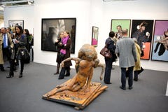 People Visiting Art Gallery