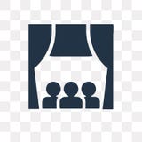 People Watching a Movie vector icon isolated on transparent back vector illustration People Watching a Movie vector icon isolated on transparent back vector illustration