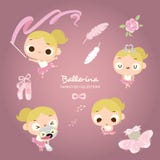 Pequeño baile de la bailarina stock de ilustración Pequeño baile de la bailarina stock de ilustración