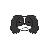 Pequinês, emoji, ícone colorido confuso Os sinais e o ícone dos símbolos podem ser usados para a Web, logotipo, app móvel, UI UX ilustração royalty free Pequinês, emoji, ícone colorido confuso Os sinais e o ícone dos símbolos podem ser usados para a Web, logotipo, app móvel, UI UX ilustração royalty free