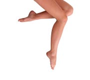 Perfect female legs, isolated on white stock images Perfect female legs, isolated on white stock images