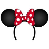 Perfect Mouse Ears with red bow Headband for Birthday Party or Celebration Royalty Free Stock Photo Perfect Mouse Ears with red bow Headband for Birthday Party or Celebration Royalty Free Stock Photo