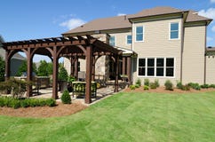 pergola задворк стоковое фото pergola задворк стоковое фото
