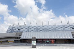 Pernambuco arena i Recife i Brasilien arkivfoto Pernambuco arena i Recife i Brasilien arkivfoto