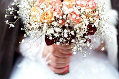 Person Holding Bouquet of Flower Royalty Free Stock Photo Person Holding Bouquet of Flower Royalty Free Stock Photo