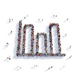 Personnes 3d de graphique Illustration Stock Personnes 3d de graphique Illustration Stock