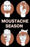 Personnes de bande dessinée de raseur-coiffeur de hippie avec des moustaches de barbes et de diverses coupes de cheveux élégantes illustration stock Personnes de bande dessinée de raseur-coiffeur de hippie avec des moustaches de barbes et de diverses coupes de cheveux élégantes illustration stock