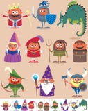 Personnes médiévales illustration libre de droits Personnes médiévales illustration libre de droits