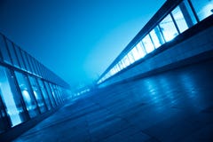 Perspectiva azul imagens de stock royalty free Perspectiva azul imagens de stock royalty free