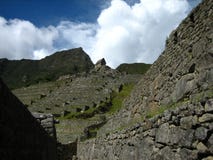 Peru: Machu Pichu, UNESCO-Welterbe im Andines stockfotografie Peru: Machu Pichu, UNESCO-Welterbe im Andines stockfotografie