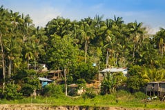 Peru, paisagem peruana de Amazonas. O presente ind típico da foto foto de stock Peru, paisagem peruana de Amazonas. O presente ind típico da foto foto de stock