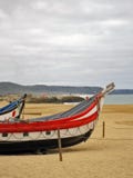 Pescherecci di Nazare Fotografia Stock Libera da Diritti Pescherecci di Nazare Fotografia Stock Libera da Diritti