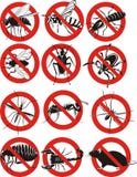 Pests Icon Stock Images