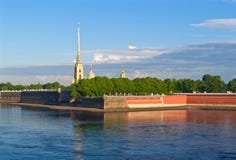 Peter And Paul Fortress Stock Image Peter And Paul Fortress Stock Image