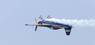Peter Besenyei od Węgry na Airshow zdjęcie stock Peter Besenyei od Węgry na Airshow zdjęcie stock