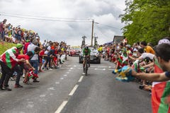 Peter Sagan im grünen Trikot - Tour de France 2018 Lizenzfreies Stockfoto Peter Sagan im grünen Trikot - Tour de France 2018 Lizenzfreies Stockfoto