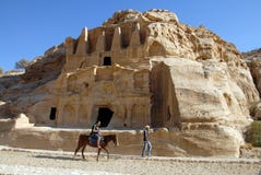 PETRA au royaume hachémite de Jordanie image stock PETRA au royaume hachémite de Jordanie image stock