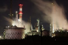 Petrochemical Refinery royalty free stock image Petrochemical Refinery royalty free stock image