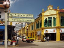 Peu d'Inde district de Singapour -