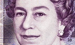 Pfundwährungshintergrund - 20 Pfund lizenzfreie stockfotografie Pfundwährungshintergrund - 20 Pfund lizenzfreie stockfotografie