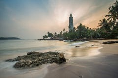 Phare de tête de Dondra, Sri Lanka photo libre de droits Phare de tête de Dondra, Sri Lanka photo libre de droits