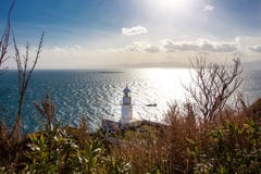 Phare par l'océan photographie stock Phare par l'océan photographie stock