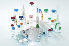 Pharmaceutical products Royalty Free Stock Photo Pharmaceutical products Royalty Free Stock Photo