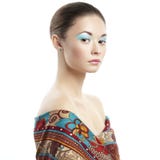 Photo of beautiful young woman. Vintage style Royalty Free Stock Image Photo of beautiful young woman. Vintage style Royalty Free Stock Image