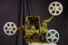 Photo d'un vieux projecteur de film photo libre de droits Photo d'un vieux projecteur de film photo libre de droits