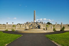 Vigeland park in the capital of Norway royalty free stock images Vigeland park in the capital of Norway royalty free stock images