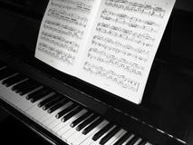 Piano & Notes royalty free stock photo Piano & Notes royalty free stock photo