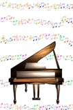 Piano notes music