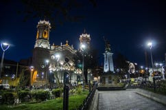 Piazza-DES Armas, Potosi, Bolivien stockfoto Piazza-DES Armas, Potosi, Bolivien stockfoto