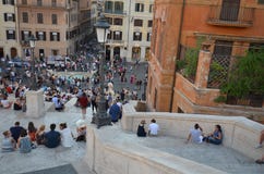 Piazza di Spagna, Tourismus, Stadt, Erholung, Marktplatz Stockfotografie Piazza di Spagna, Tourismus, Stadt, Erholung, Marktplatz Stockfotografie