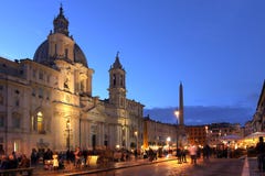 Piazza Navona, Rome, Italy Royalty Free Stock Photos Piazza Navona, Rome, Italy Royalty Free Stock Photos