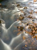 Piccolo oscilla e la corrente di un fiume fotografie stock libere da diritti Piccolo oscilla e la corrente di un fiume fotografie stock libere da diritti