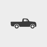 Pick-up Icon In A Flat Design In Black Color. Vector Illustration Eps10 Royalty Free Stock Image Pick-up Icon In A Flat Design In Black Color. Vector Illustration Eps10 Royalty Free Stock Image