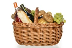 Picnic Basket. Stock Photo Picnic Basket. Stock Photo