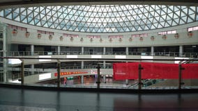 A big construction in Guangzhou stock image A big construction in Guangzhou stock image