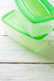 Picture of two containers with green lid