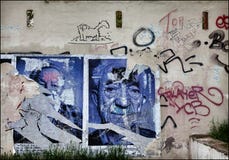 A picturesque wall. stock photos A picturesque wall. stock photos