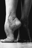 Pieds contemporains de danseur image stock Pieds contemporains de danseur image stock