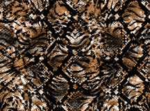 Piel de un leopardo stock de ilustración Piel de un leopardo stock de ilustración