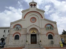 Pietrelcina - Facade of the Church of the Holy Family