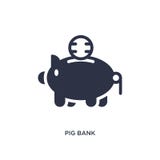 pig bank icon on white background. Simple element illustration from marketing concept vector illustration pig bank icon on white background. Simple element illustration from marketing concept vector illustration
