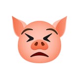 Pig in insistence emoji icon. Element of new year symbol icon for mobile concept and web apps. Detailed Pig in insistence emoji ic. On can be used for web and royalty free illustration Pig in insistence emoji icon. Element of new year symbol icon for mobile concept and web apps. Detailed Pig in insistence emoji ic. On can be used for web and royalty free illustration