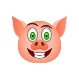Pig in smile emoji icon. Element of new year symbol icon for mobile concept and web apps. Detailed Pig in smile emoji icon can be. Used for web and mobile on stock illustration Pig in smile emoji icon. Element of new year symbol icon for mobile concept and web apps. Detailed Pig in smile emoji icon can be. Used for web and mobile on stock illustration