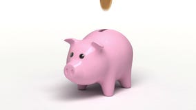 Piggy bank royalty free illustration Piggy bank royalty free illustration