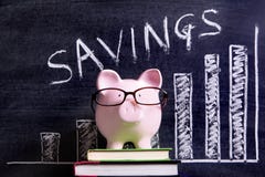 Piggy Bank With Savings Investment Growth Plan Stock Image Piggy Bank With Savings Investment Growth Plan Stock Image