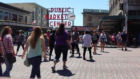 Pike Place Public Market Center Sign